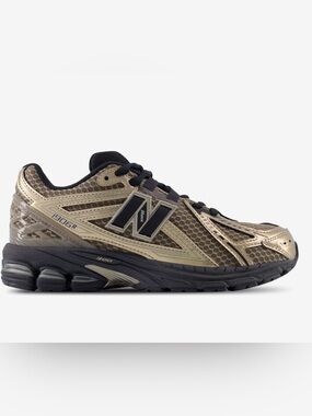 New Balance 1906R Metallic Bronze & Black Athletic Sneakers